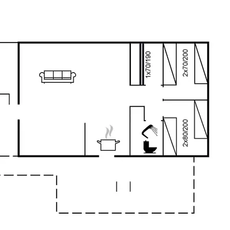 Casa de Férias Fridborg - 1km From The Sea By Interhome Oksbøl